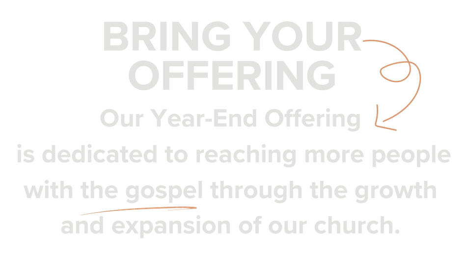 Bring Your Offering - 955