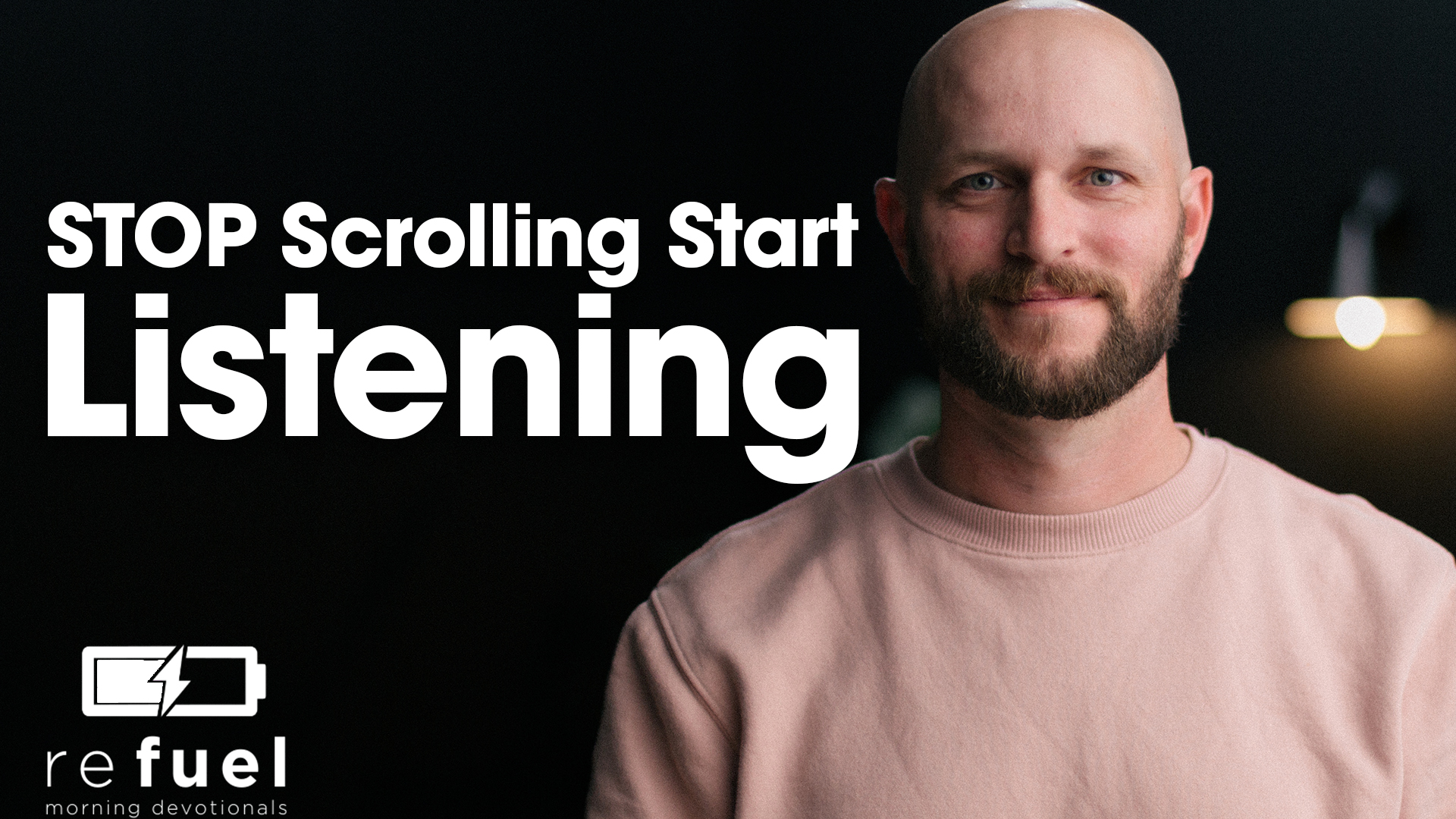 Stop scrolling start listening