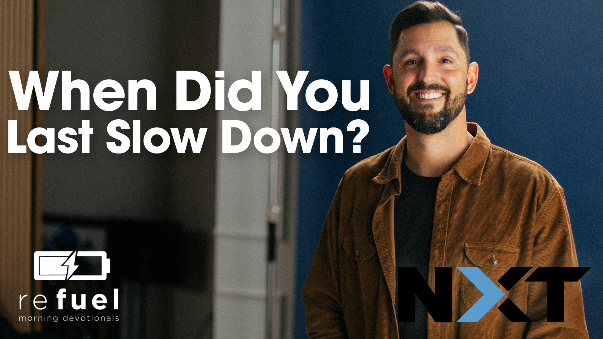 When Did You Last Slow Down?