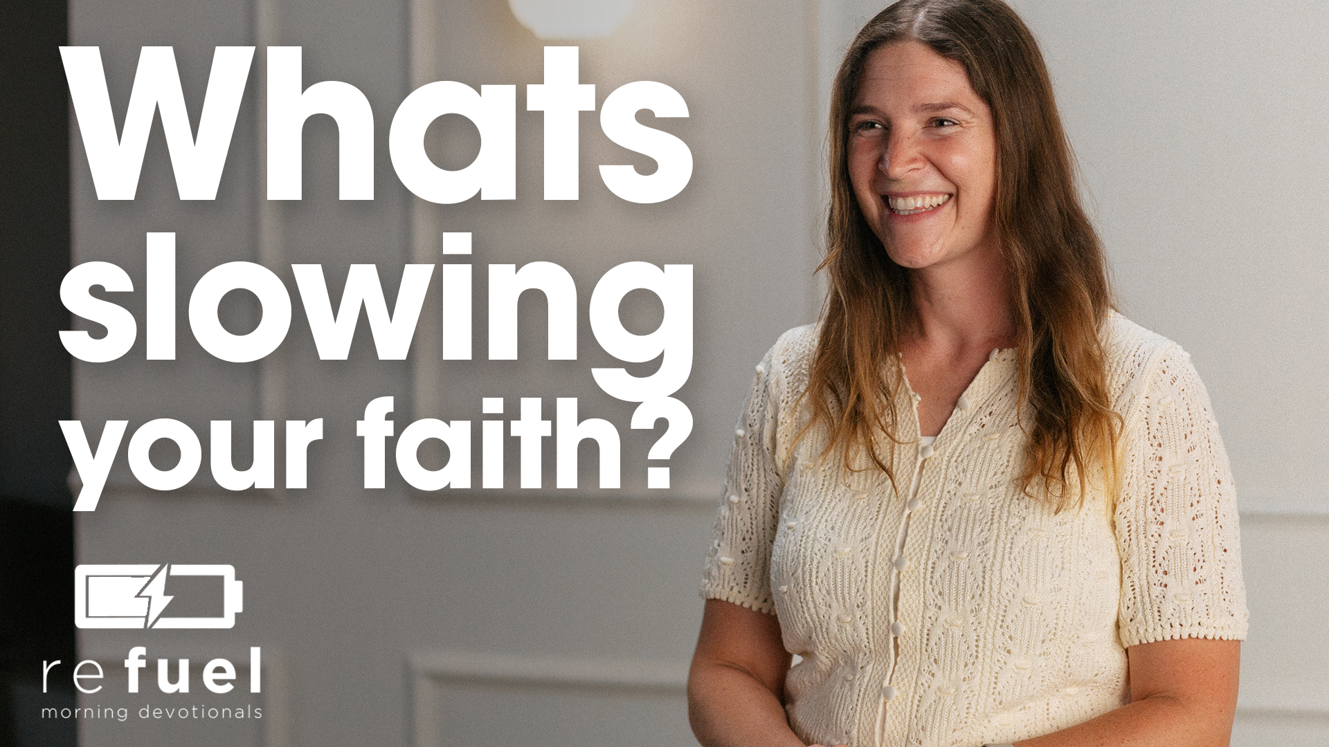 Whats Slowing Your Faith?